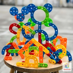 Đồ Chơi Xếp Hình Sáng Tạo 78 Chi Tiết Bằng Nhựa Benrikids Cho Bé Phát Triển Tư Duy
