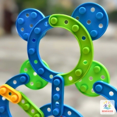 Đồ Chơi Xếp Hình Sáng Tạo 78 Chi Tiết Bằng Nhựa Benrikids Cho Bé Phát Triển Tư Duy