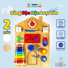 Bảng Bận Rộn Cho Bé Busy Board Hình Ngôi Nhà Kích Thước Lớn