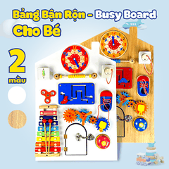 Bảng Bận Rộn Cho Bé Busy Board Hình Ngôi Nhà Kích Thước Lớn