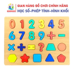 Bộ 4 Bảng Ghép Thông Minh Chữ Cái, Số Nổi Bằng Gỗ Cho Bé Học Chữ Số Và Phép Tính Đơn Giản , Tạo Nền Tảng Vững Chắc Cho Bé Phát Triển Toàn Diện.