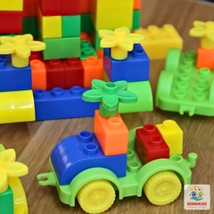 Đồ Chơi Lắp Ghép Xếp Hình Thông Minh 160 Chi Tiết Có Hộp Đựng Benrikids Cho Bé Sáng Tạo Phát Triển Tư Duy