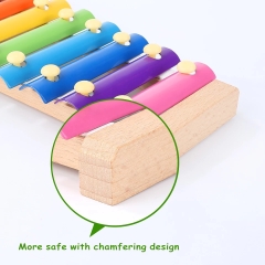 Đồ Chơi Gỗ - Đàn Xylophone 8 Âm Sắc Khung Gỗ Cho Bé Chơi Nhạc