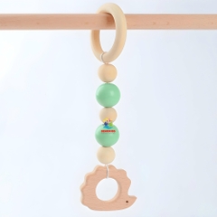 Đồ Chơi Lục Lạc Treo Nôi Gỗ Sồi Cho Trẻ Sơ Sinh Phát Triển Đa Giác Quan, Đồ Chơi Xúc Xắc Cho Bé Từ 0-12 Tháng Tuổi