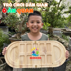 Bộ Đồ Chơi Ô Ăn Quan Bằng Gỗ Trò Chơi Board Game Dân Gian Việt Nam Bàn Gập Gọn Tiện Lợi