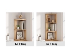 Kệ Góc Tường Kệ Góc Trang Trí Decor Mẫu Mới Bằng Gỗ Thông