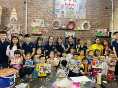 Buổi WorkShop Đáng Nhớ Của Các Bé Trường Mầm Non Việt Nhật Tại Xưởng Đồ Chơi Benrikids