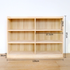 Tủ Montessori Đựng Đồ Chơi Trang Trí Phòng Học Phòng Cho Bé