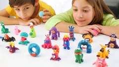 Đồ Chơi Sáng Tạo Bộ 6 Đất Nặn Làm Từ 100% Bột Mì ,Nhiều Màu ,Không Dính Tay, Không Mùi An Toàn Cho Bé