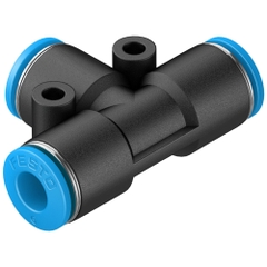 Đầu nối khí dạng T 6mm Festo QST-6 (153129)