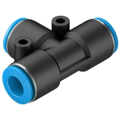 Đầu nối khí dạng T 8mm Festo QST-8 (153130)