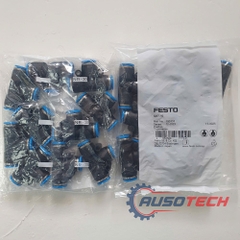 Đầu nối khí dạng T 10mm Festo QST-10 (153131)