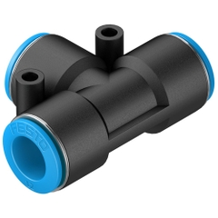 Đầu nối khí dạng T 12mm Festo QST-12 (153132)