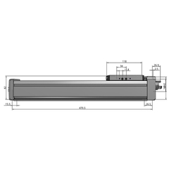 Trục Điện Vít Me Bi Festo ELGD-BS-KF-60-300-0H-10P