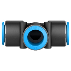 Đầu nối khí dạng T 16mm Festo QST-16 (153133)