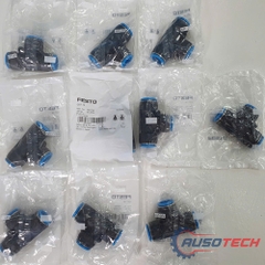 Đầu nối khí dạng T 16mm Festo QST-16 (153133)