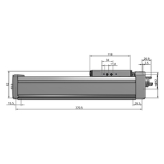 Trục Điện Vít Me Bi Festo ELGD-BS-KF-60-200-0H-5P