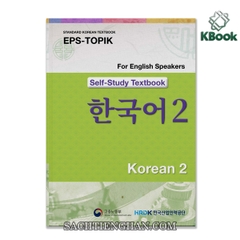 [BẢN MÀU] Giáo trình EPS - TOPIK bản  Hàn - Anh - Tập 2