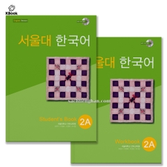 [Bản đen trắng] Combo (SGK+SBT) Giáo Trình Tiếng Hàn Seoul 2A - 서울대 한국어 2A