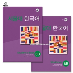 [BẢN MÀU] Combo (SGK+SBT) Giáo Trình Tiếng Hàn Seoul 6B - 서울대 한국어 6B