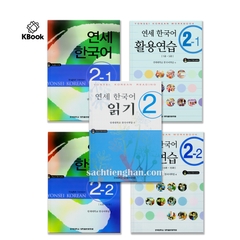 Combo giáo trình tiếng Hàn Yonsei - 연세 한국어 2