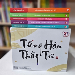 Sách Topik Thầy Tư - Hộp 5 cuốn - Bản 2025 - Sách Gốc Xịn
