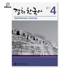 [BẢN MÀU ĐẸP] Giáo Trình Kyung Hee Listening 4 - 경희 한국어 듣기 4