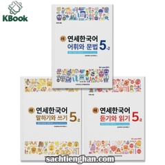 [BẢN MÀU XỊN] Combo Giáo trình Tiếng Hàn New Yonsei Korean 5.2 - 새 연세한국어 5.2