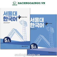 [Bản Màu] Combo (SGK+SBT) Giáo trình Tiếng Hàn Seoul Plus 5A+ - 서울대 한국어 플러스 5A+