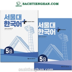 [Bản Màu] Combo (SGK+SBT) Giáo trình Tiếng Hàn Seoul Plus 5B+ - 서울대 한국어 플러스 5B+