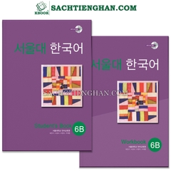 [BẢN MÀU] Combo (SGK+SBT) Giáo Trình Tiếng Hàn Seoul 6B - 서울대 한국어 6B