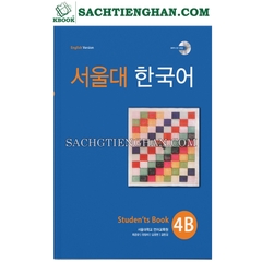 [BẢN MÀU] SGK Giáo Trình Tiếng Hàn Seoul 4B - 서울대 한국어 4B Student's Book