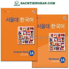 [BẢN MÀU] Combo (SGK+SBT) Giáo Trình Tiếng Hàn Seoul 3A - 서울대 한국어 3A 