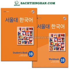 [BẢN MÀU] Combo (SGK+SBT) Giáo Trình Tiếng Hàn Seoul 3B - 서울대 한국어 3B