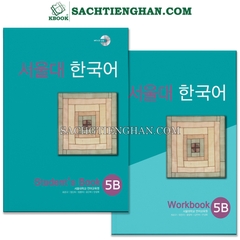 [BẢN MÀU] Combo (SGK+SBT) Giáo Trình tiếng Hàn Seoul 5B - 서울대 한국어 5B