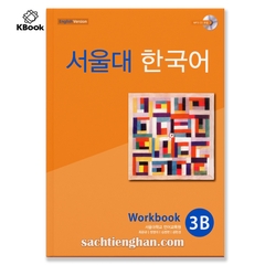 [BẢN MÀU] SBT Giáo Trình Tiếng Hàn Seoul 3B - 서울대 한국어 3B Workbook