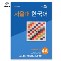 [BẢN MÀU] SBT Giáo Trình Tiếng Hàn Seoul 4A - 서울대 한국어 4A Workbook