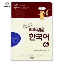[BẢN MÀU] SGK Giáo Trình Tiếng Hàn Fun Fun Korean 6 - 재미있는 한국어 Student's Book 6