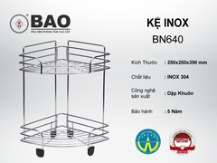KỆ INOX MODEL BN640