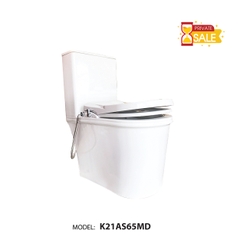 BỒN CẦU CARANO 1 KHỐI K21AS65MD (TOILET MODEL: K21AS65MD)