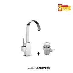 VÒI CHẬU NÓNG LẠNH PAFFONI LEA877CR3 (Vòi lavabo model: LEA877CR3)