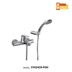 VÒI TẮM BỘ SEN GẮN TƯỜNG MODEL SY024CR-PGH