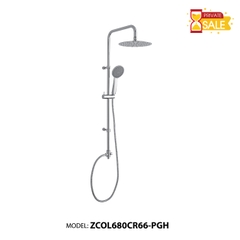 VÒI TẮM BỘ SEN GẮN TƯỜNG MODEL ZCOL680CR66-PGH