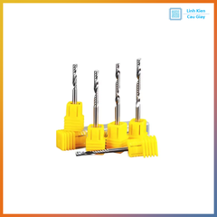 Mũi phay dao xoắn 1 me Phi 4mm