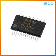 Linh kiện IC FT232RL chân dán SSOP28
