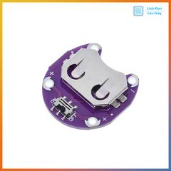 Đế gắn pin cúc áo CR2032 LilyPad
