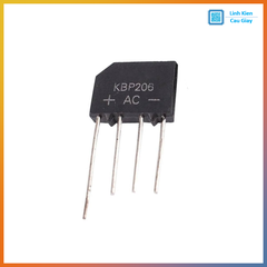 Linh kiện Diode Cầu KBP206