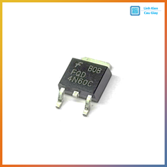 Linh kiện 4N60 TO-252 600V 4A kênh N