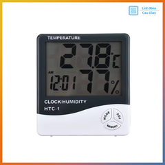 Đồng Hồ Đo Độ Ẩm Và Nhiệt Độ HTC-01