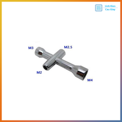 Bộ vặn đai ốc chữ thập (M2 / M2.5 / M3 / M4 )
